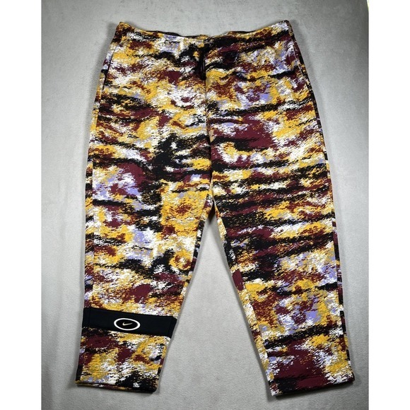 Nike Team Sports Essential Women's 2X AOP Fleece Curve‎ Pants DQ3587-010 - Picture 1 of 10